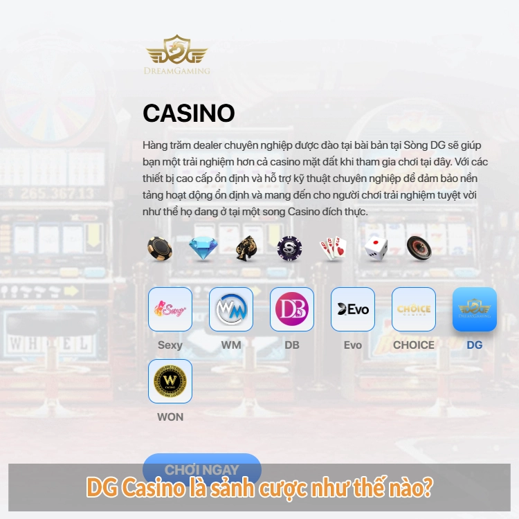 DG Casino là sảnh cược như thế nào?